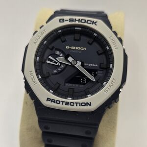 Casio G-Shock Dark Blue and Cream Watch